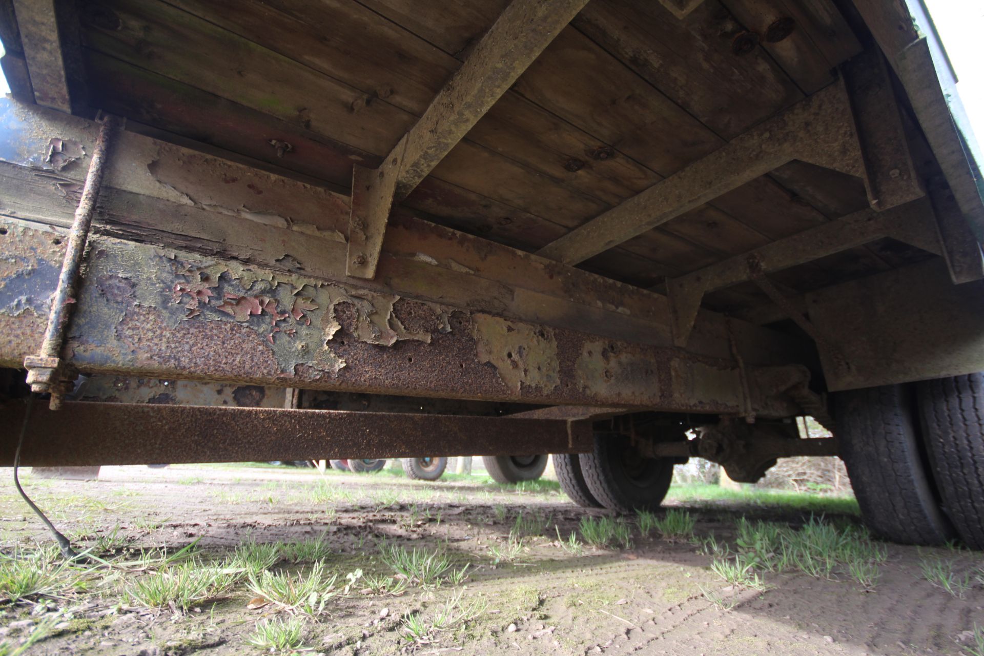 Single axle beaters trailer. V - Image 10 of 24