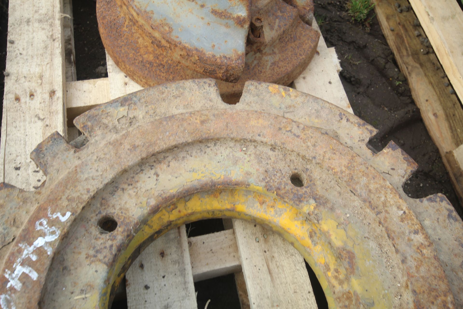 Pair of rear wheel weights. - Image 2 of 4