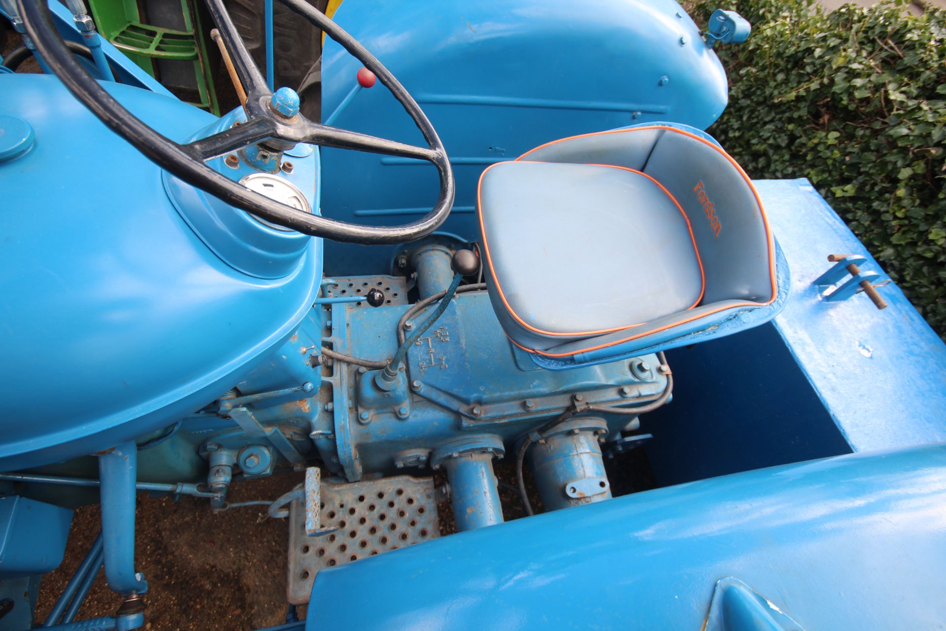 Fordson Power Major 2WD tractor. Registration 708 GUR (no paperwork). 12.4-36 rear wheels and - Image 44 of 54