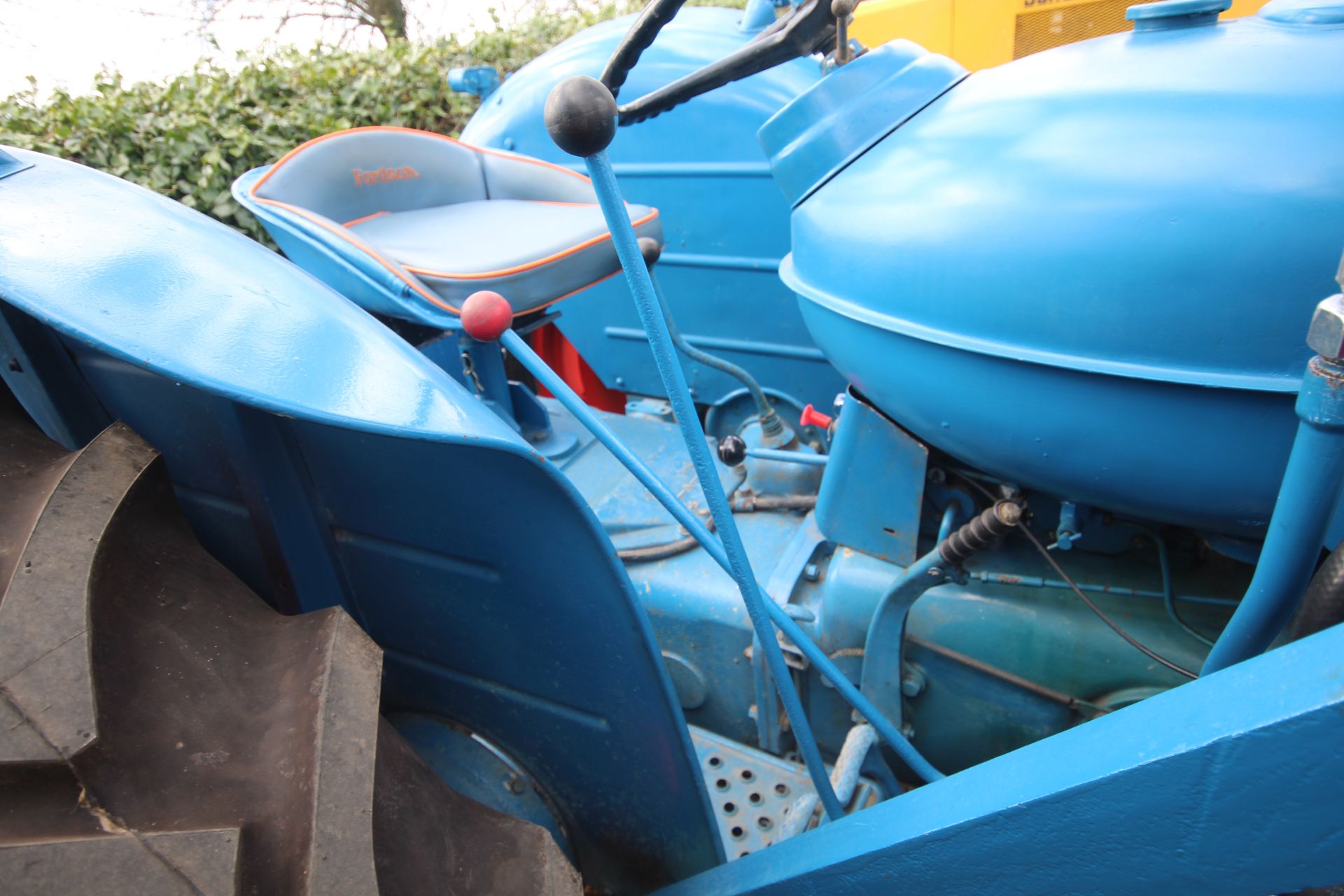 Fordson Power Major 2WD tractor. Registration 708 GUR (no paperwork). 12.4-36 rear wheels and - Image 32 of 54