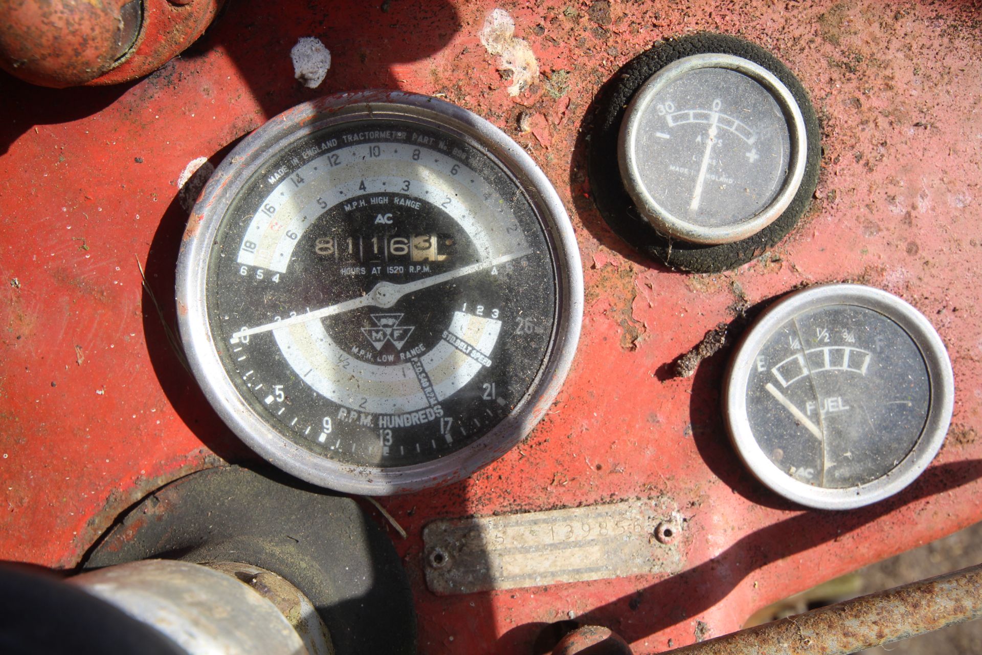 Massey Ferguson 135 2WD tractor. Registration ART 5H. Date of first registration 07/11/1969. - Image 41 of 58