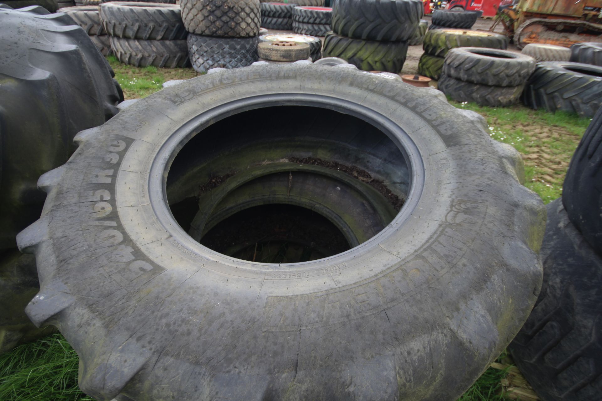 Pair of 540/65R30 tyres. - Image 4 of 4