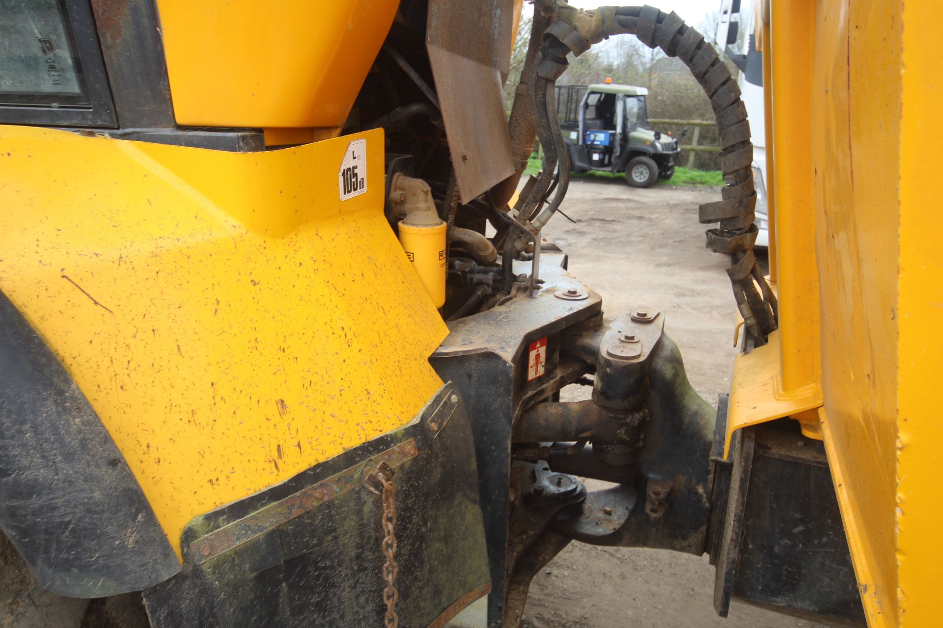 JCB 714 14T 4WD dumper. 2006. 6,088 hours. Serial number SLP714AT6EO830370. Owned from new. Key - Bild 17 aus 108