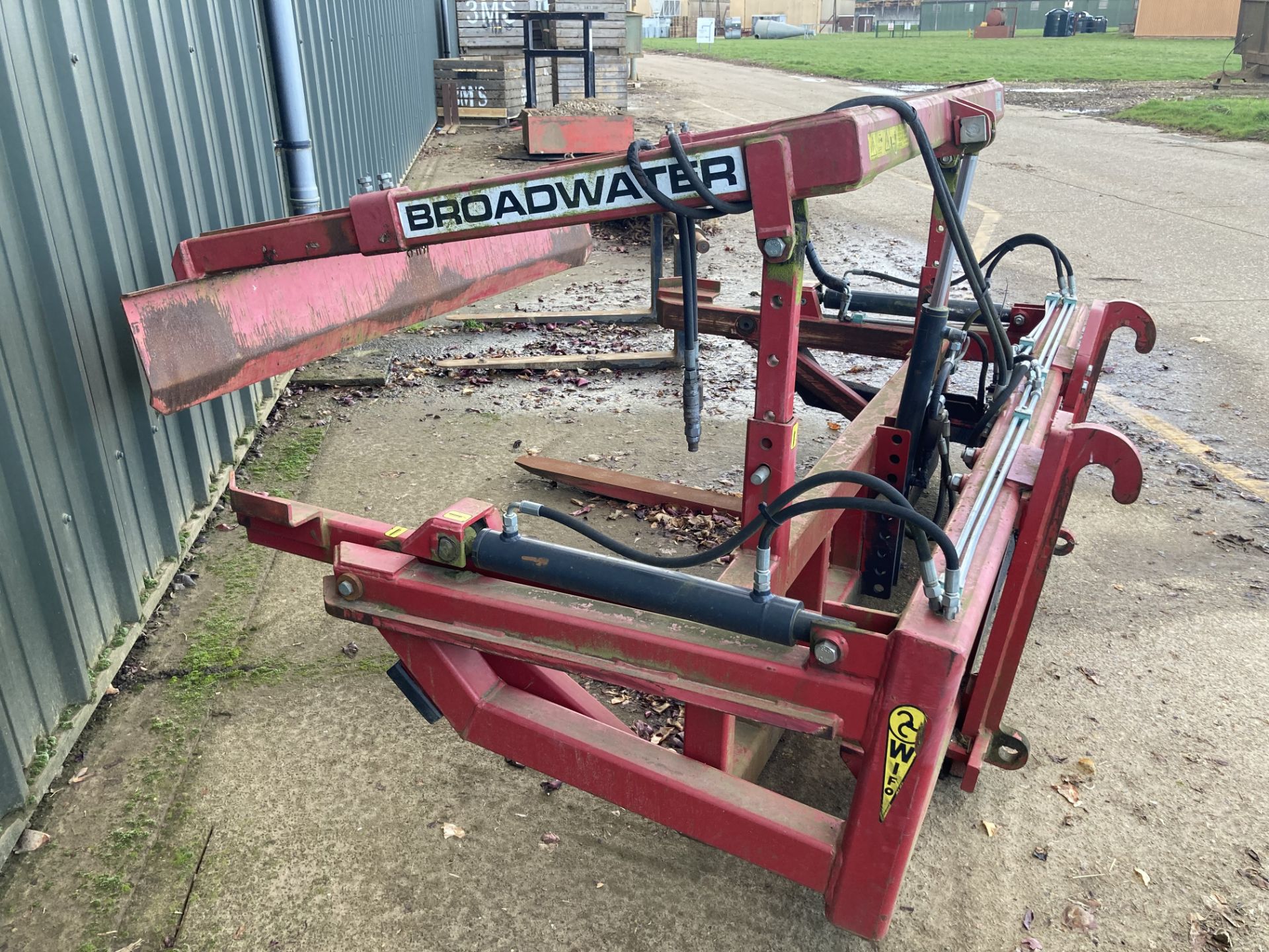 Broadwater/ Wifo K80 forward box tipper. 2018. JCB Q-Fit brackets. Owned from new. Collection from - Bild 3 aus 3