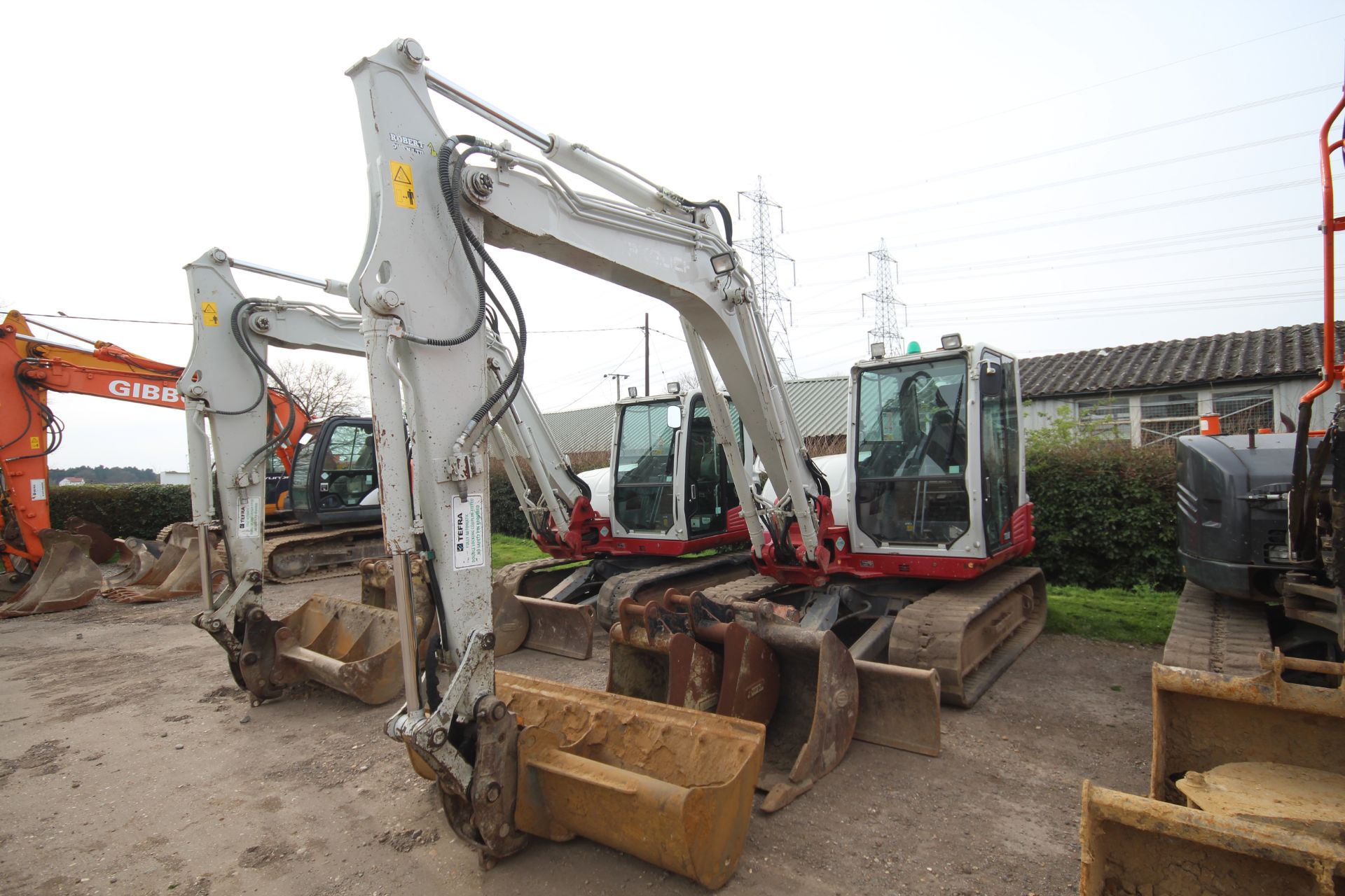 Takeuchi TB290 9T rubber track excavator. 2018. 5,524 hours. Serial number 190200976. With 4x - Image 2 of 68