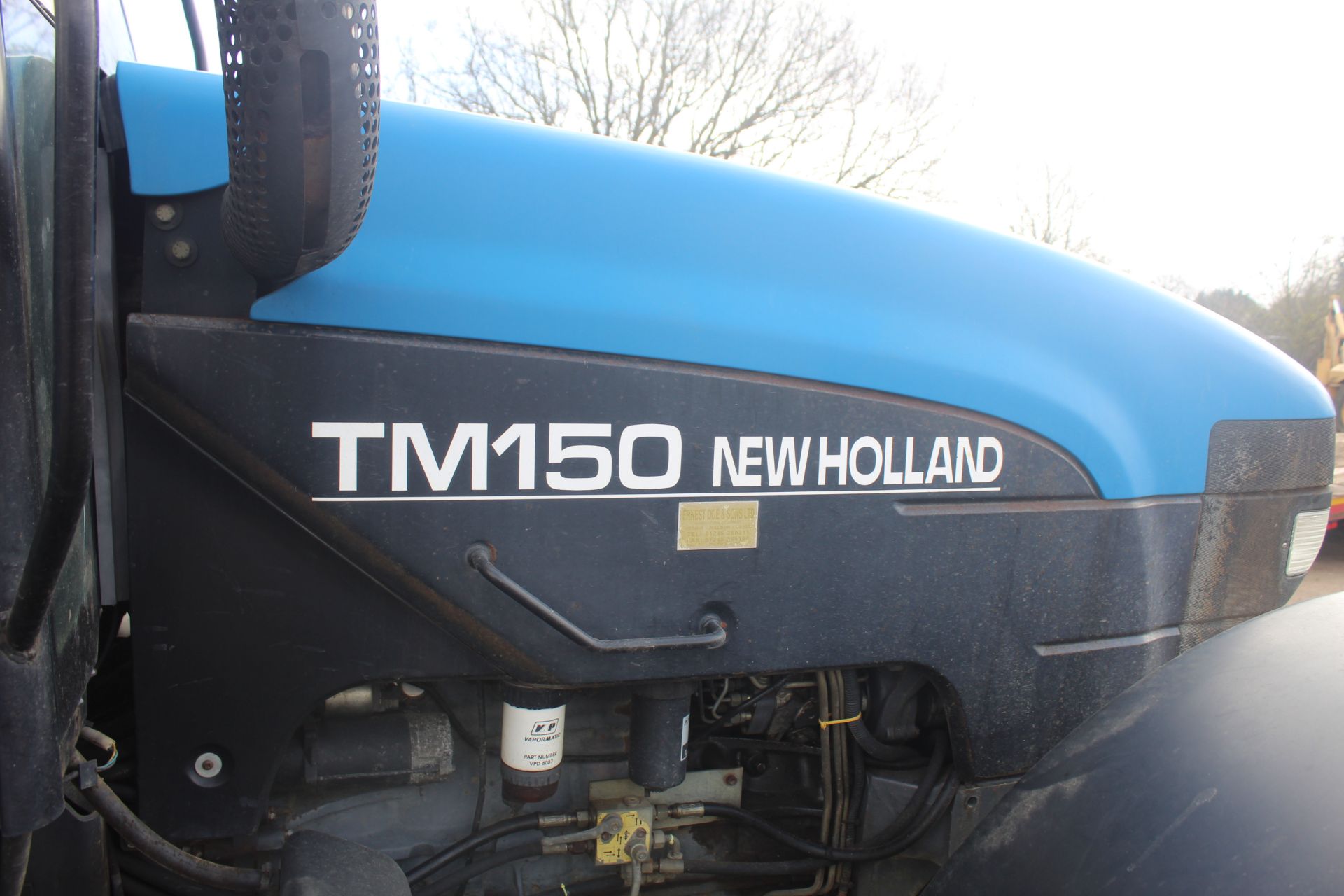 New Holland TM150 4WD tractor. Registration X501 NTW. Date of first registration 01/09/2000. Showing - Image 49 of 88