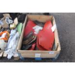 Quantity of unused Kuhn Plough parts. To include 5 pairs of H4 Mouldboards, 5 pairs of Cutters, 5