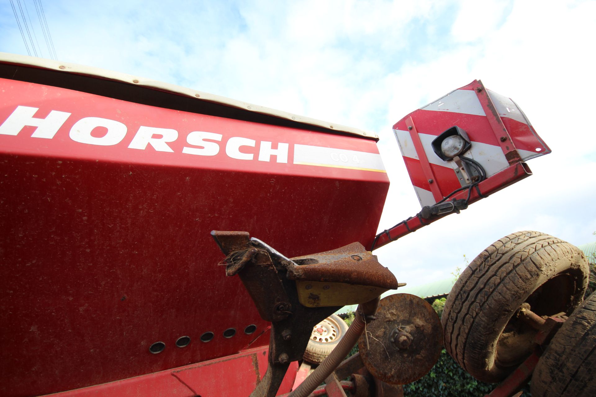 Horsch CO4 4m tine drill. With tramline, control box, various spares and manuals. V. - Bild 22 aus 54