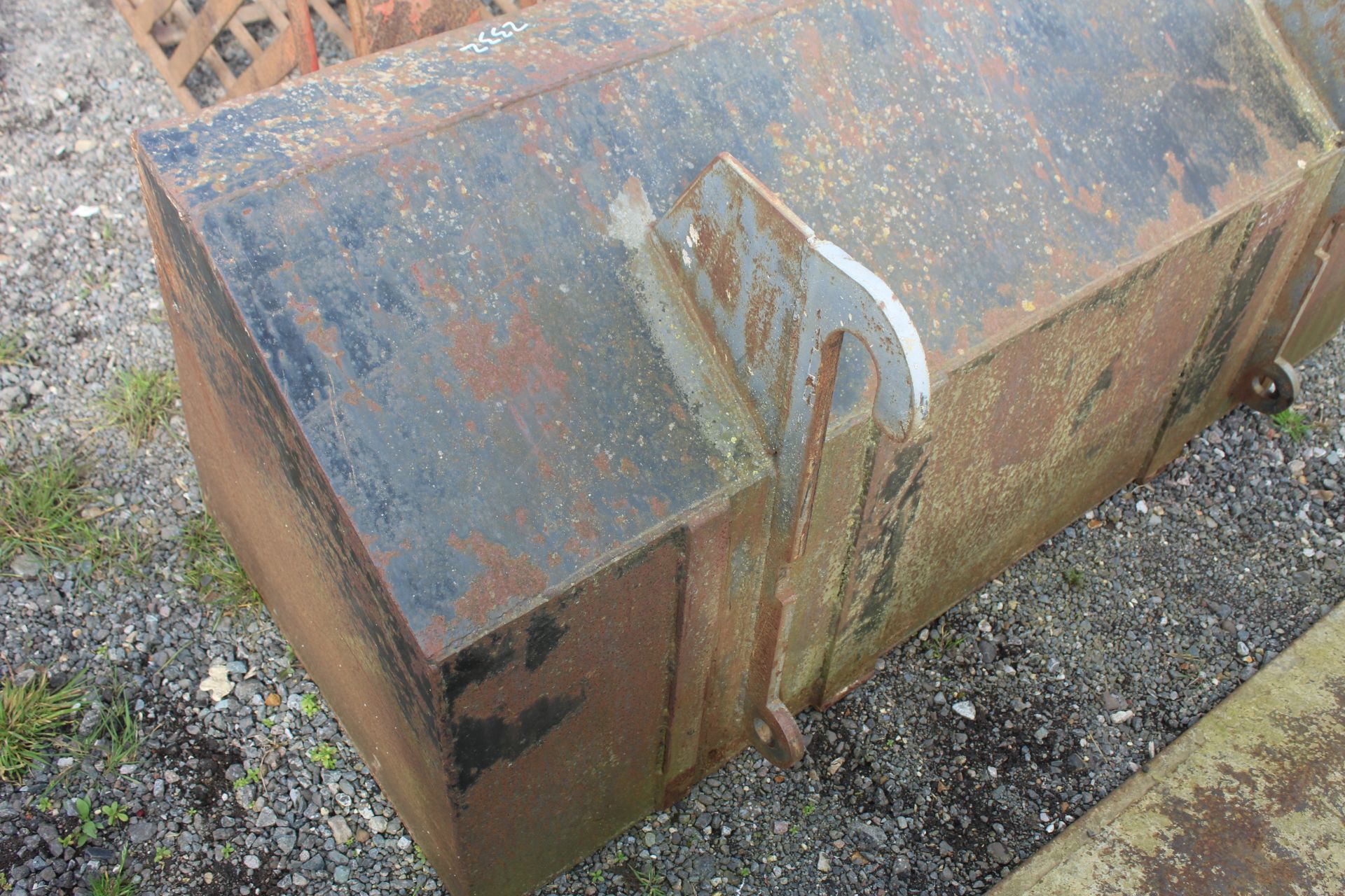 Loader bucket. JCB Q-Fit brackets. V - Image 3 of 8