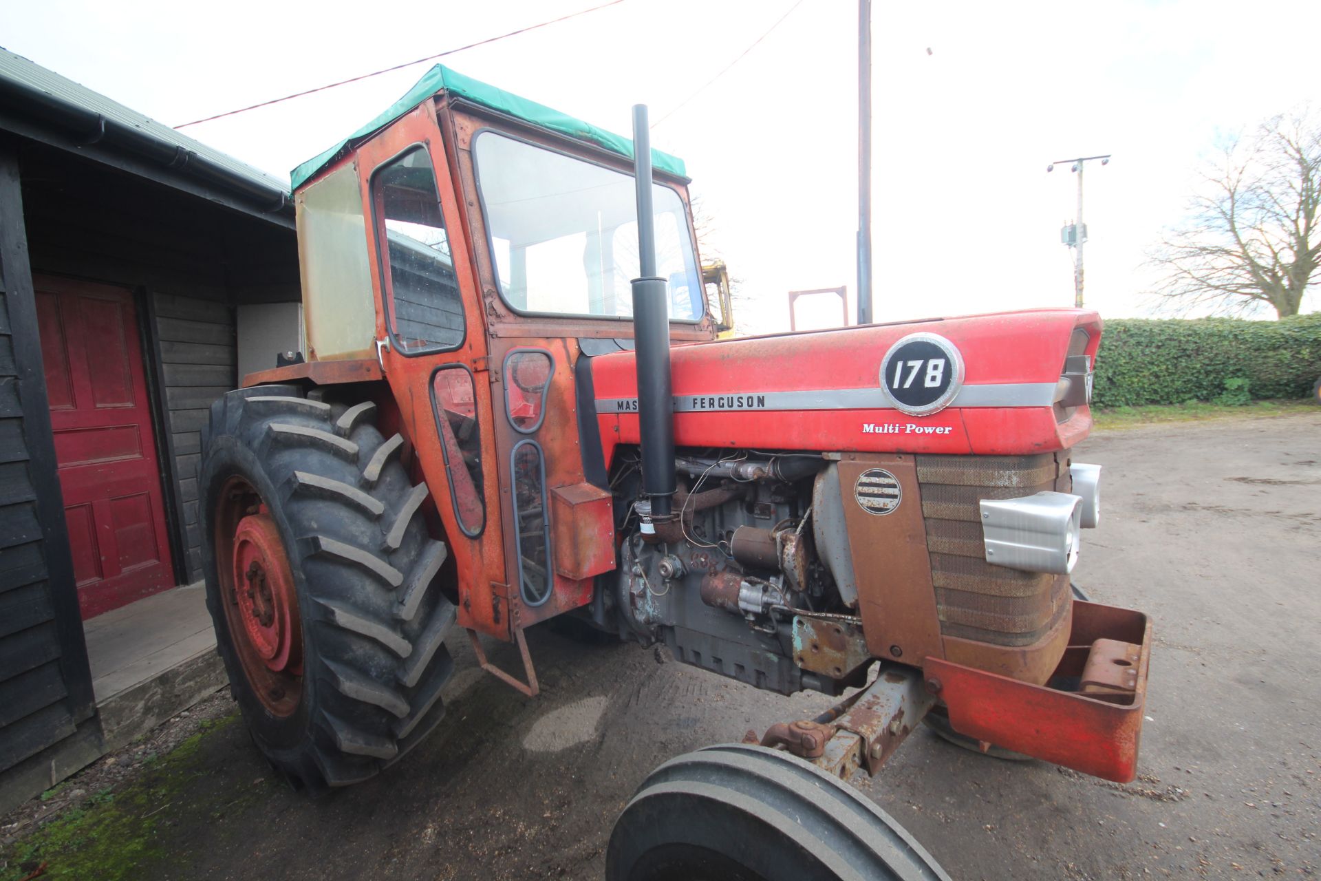 Massey Ferguson 178 Multi-Power 2WD tractor. Registration GWC 408H. Date of first registration 16/ - Bild 2 aus 56