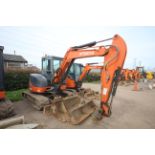 Hitachi Z-Axis 52U-3 CLR 5T rubber track excavator. 2013. 5,066 hours. Serial number HCM
