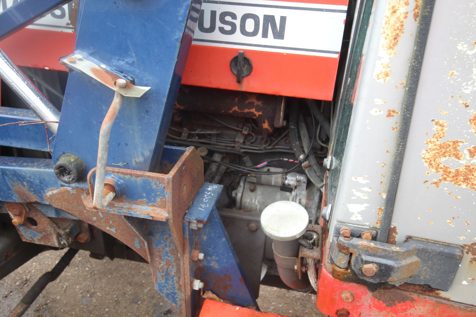 Massey Ferguson 698 4WD tractor. Registration DVF 568Y. Date of first registration 04/01/1983. 6,591 - Image 15 of 58