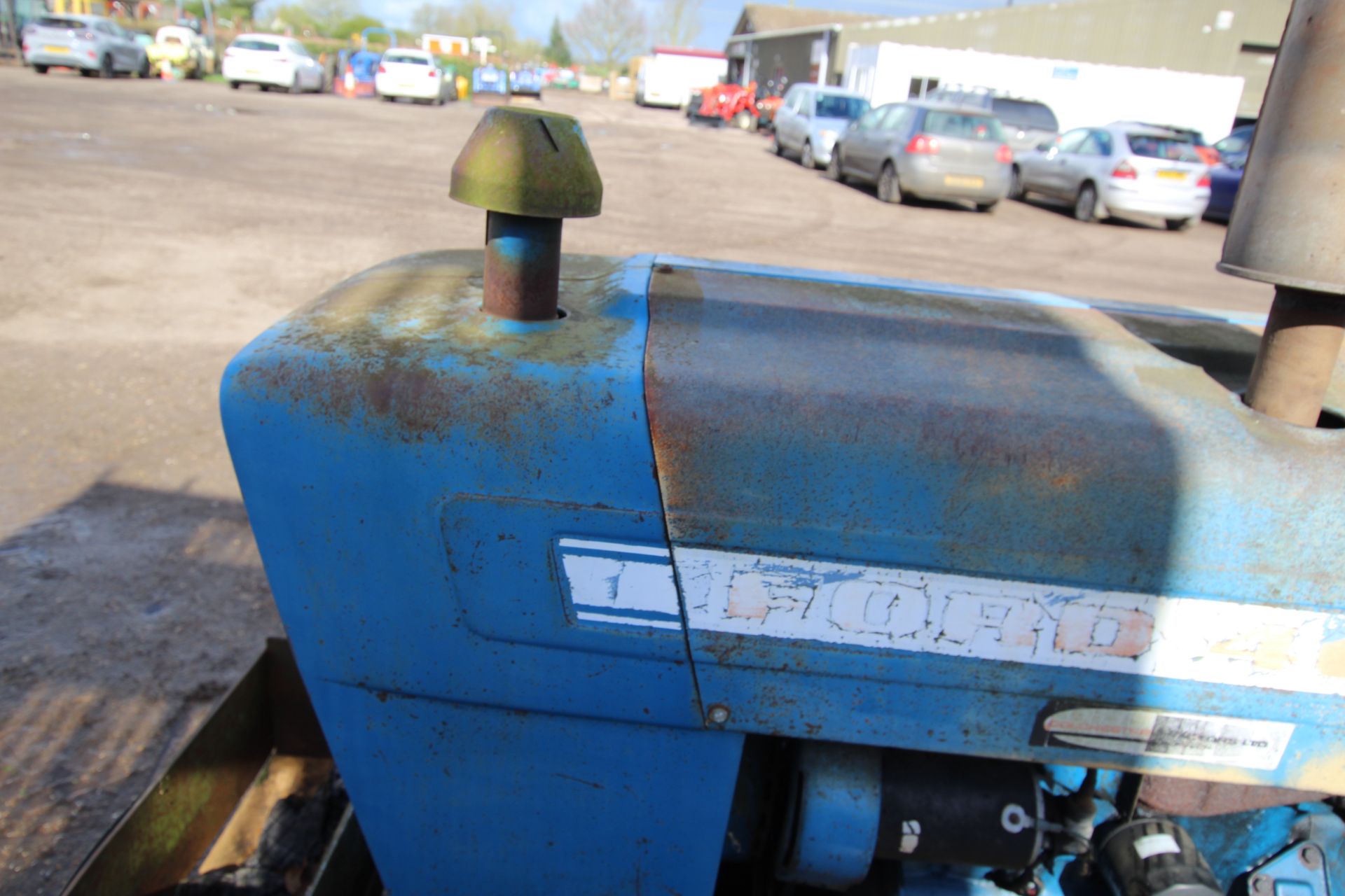 Ford 4000 2WD tractor. Registration TEV 117N. Date of first registration 01/08/1974. 6,619 hours. - Image 5 of 50