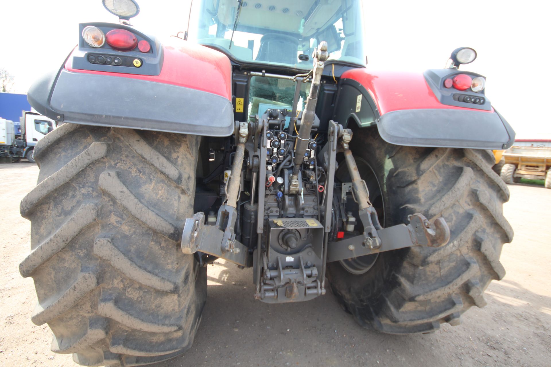 Massey Ferguson 8737 4WD tractor. Registration AY17 AVG. Date of first registration 14/03/2017. 4, - Image 32 of 104