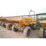 Thwaites 5T 4WD swivel tip dumper. 2003. 3,330 hours. Serial number SLCM355ZZ35.A3194. 12.5/80-18