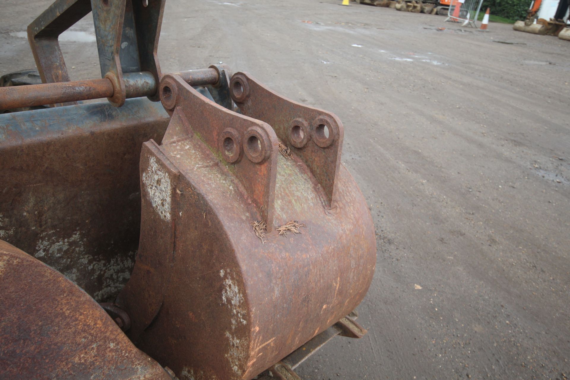 Ford 655 4WD backhoe loader. Registration F829 MVX. Date of first registration 03/10/1988. Showing - Bild 7 aus 87