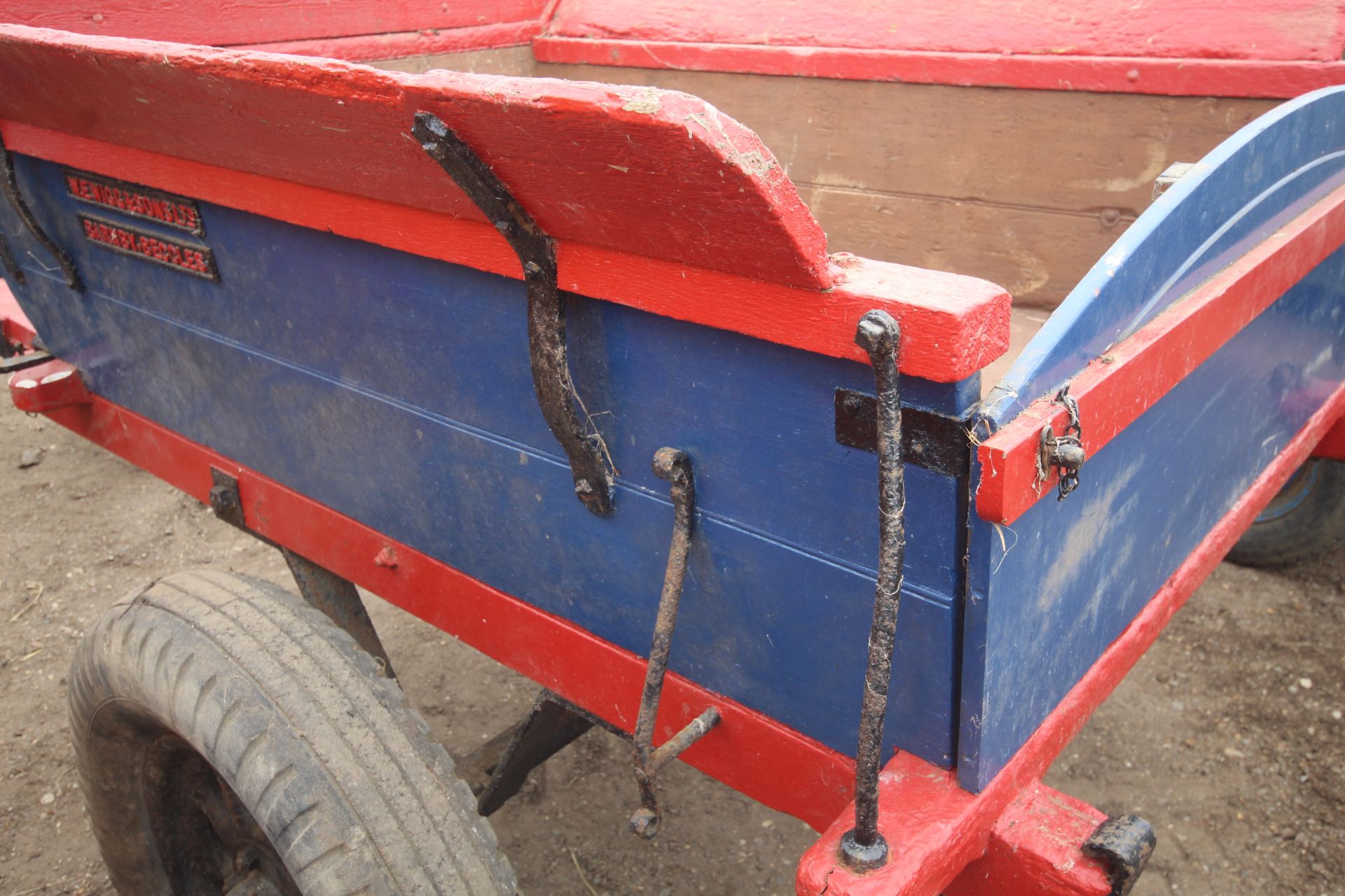 Tumbrel. With tractor drawbar. - Image 23 of 30