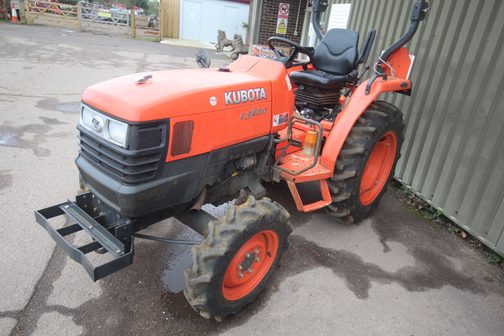 Kubota L3200 4WD compact tractor. Registration AY15 CYZ. Date of first registration xx/xx/2015. - Image 2 of 30