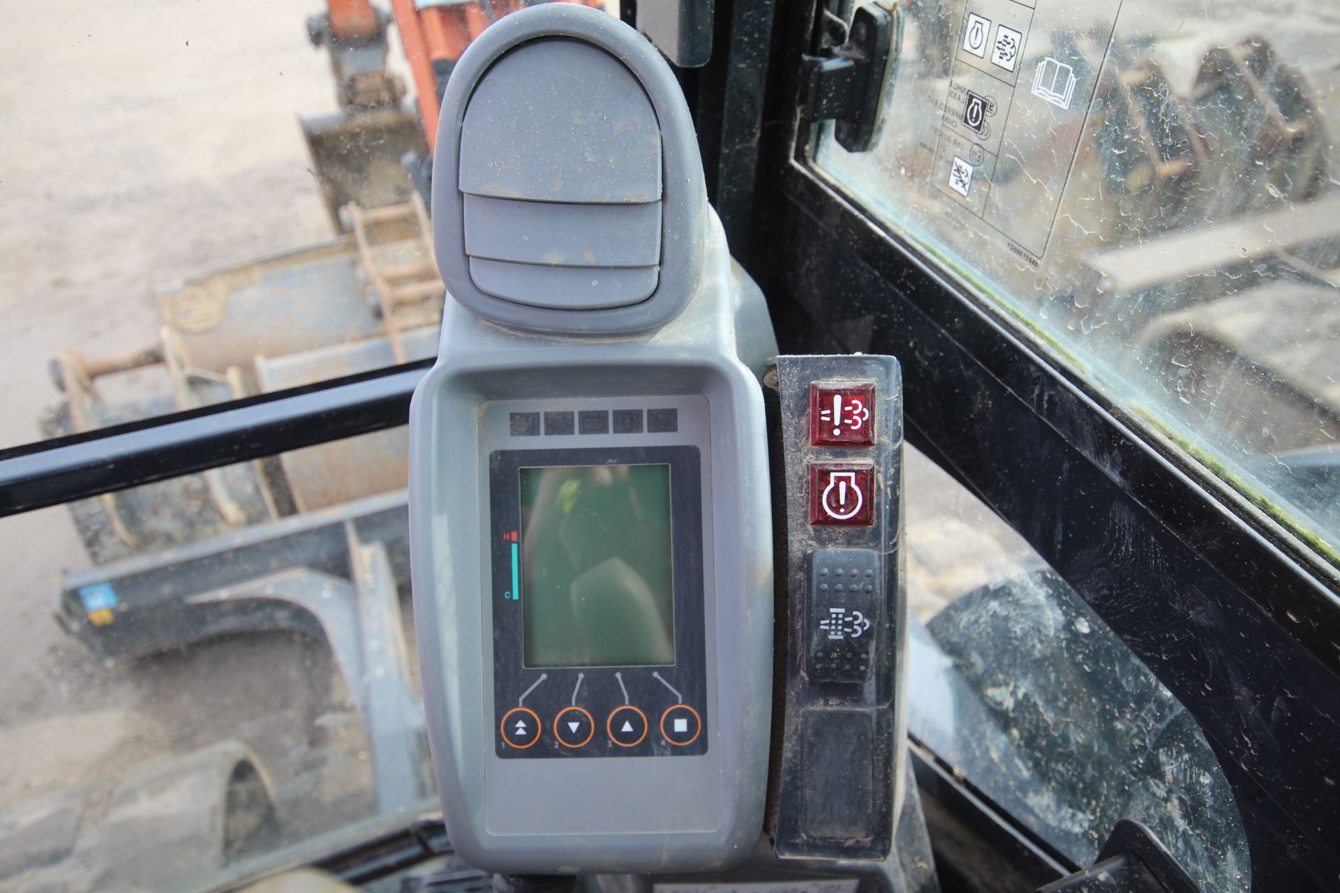 Hitachi ZX55U-6 CLR 5.5T rubber track excavator. 2022. 757 hours. Serial number HCMAEQ50H00061201. - Image 55 of 71