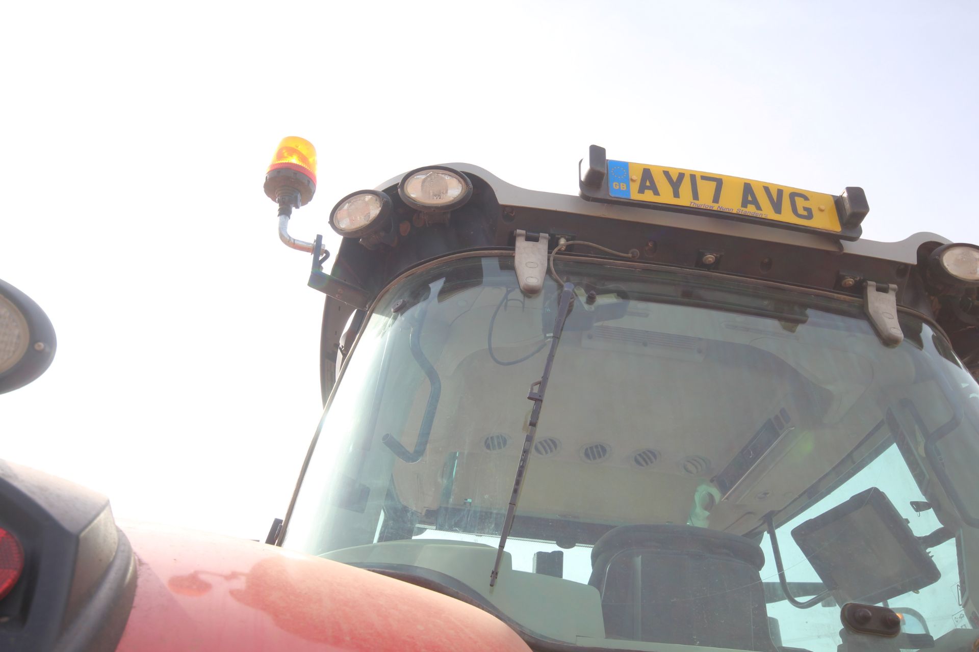 Massey Ferguson 8737 4WD tractor. Registration AY17 AVG. Date of first registration 14/03/2017. 4, - Image 30 of 104