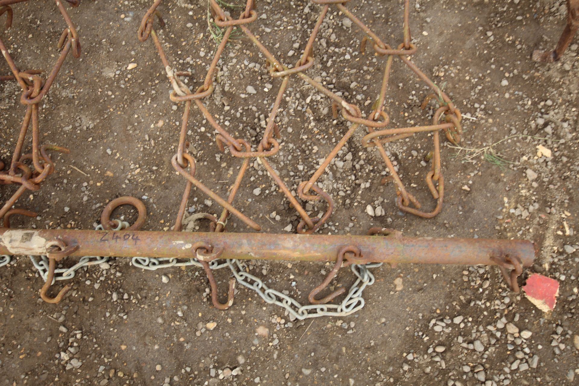 Set of chain harrows. V - Image 3 of 7