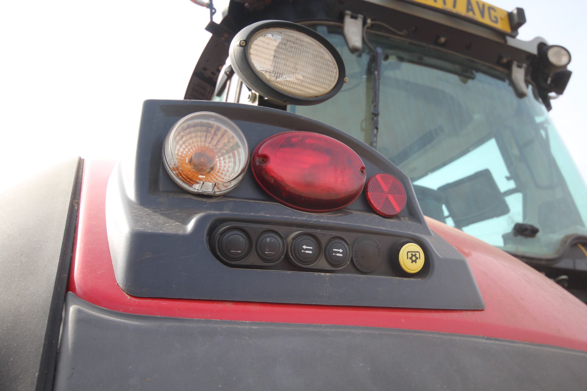 Massey Ferguson 8737 4WD tractor. Registration AY17 AVG. Date of first registration 14/03/2017. 4, - Image 49 of 104