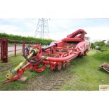 Grimme GT70 trailed potato harvester. 2011. Serial number 45001088. 16.5/85-28 and 620/50B22.5