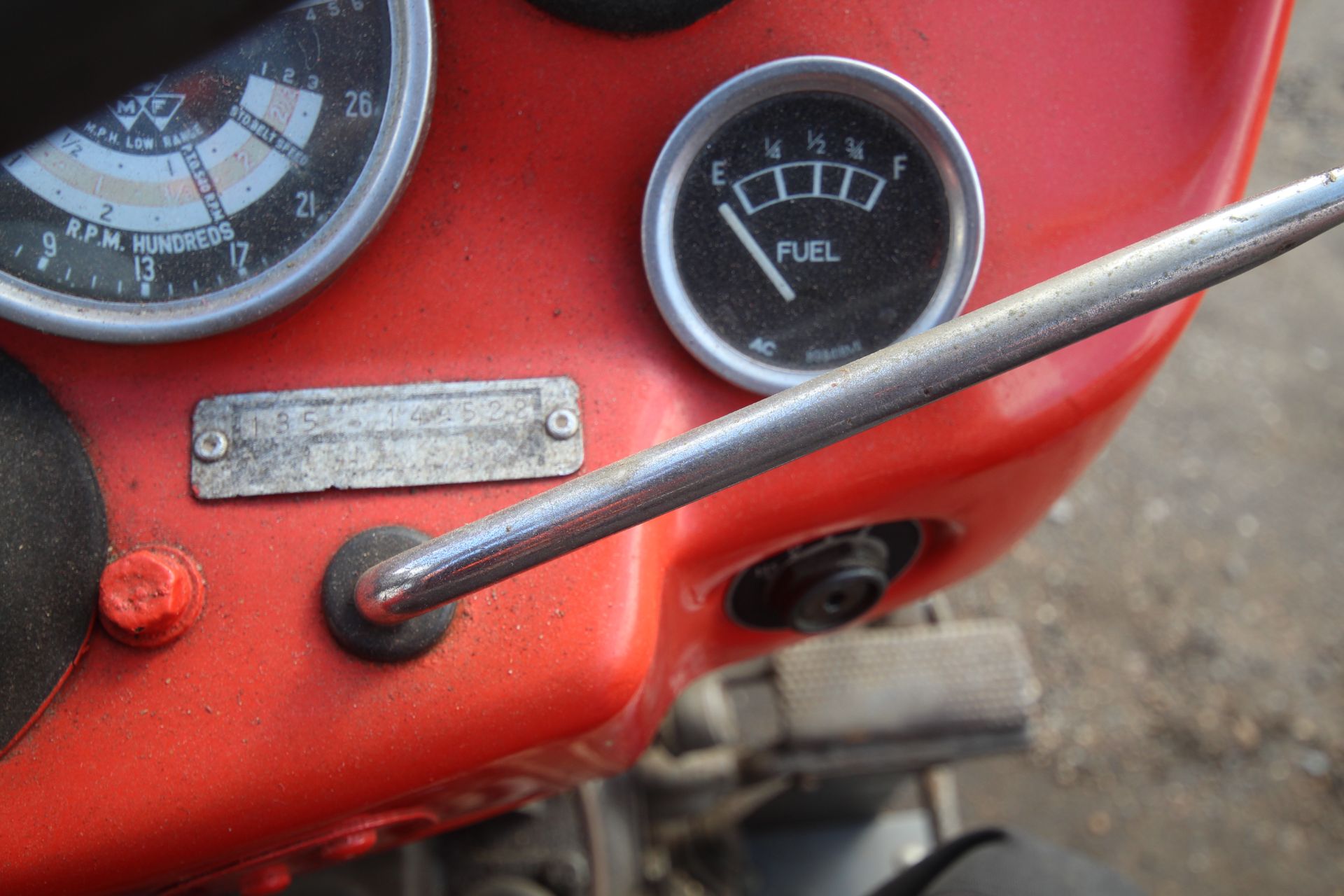 Massey Ferguson 135 2WD tractor. Registration SVN 746H. Date of first registration 25/03/1970. 12. - Image 42 of 46