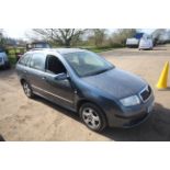 Skoda Fabia 1.9L diesel manual estate. Registration AY06 ZVP. Date of first registration 18/03/2006.