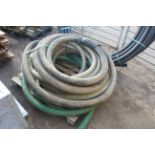 Quantity of various heavy duty hose/ water pipe.