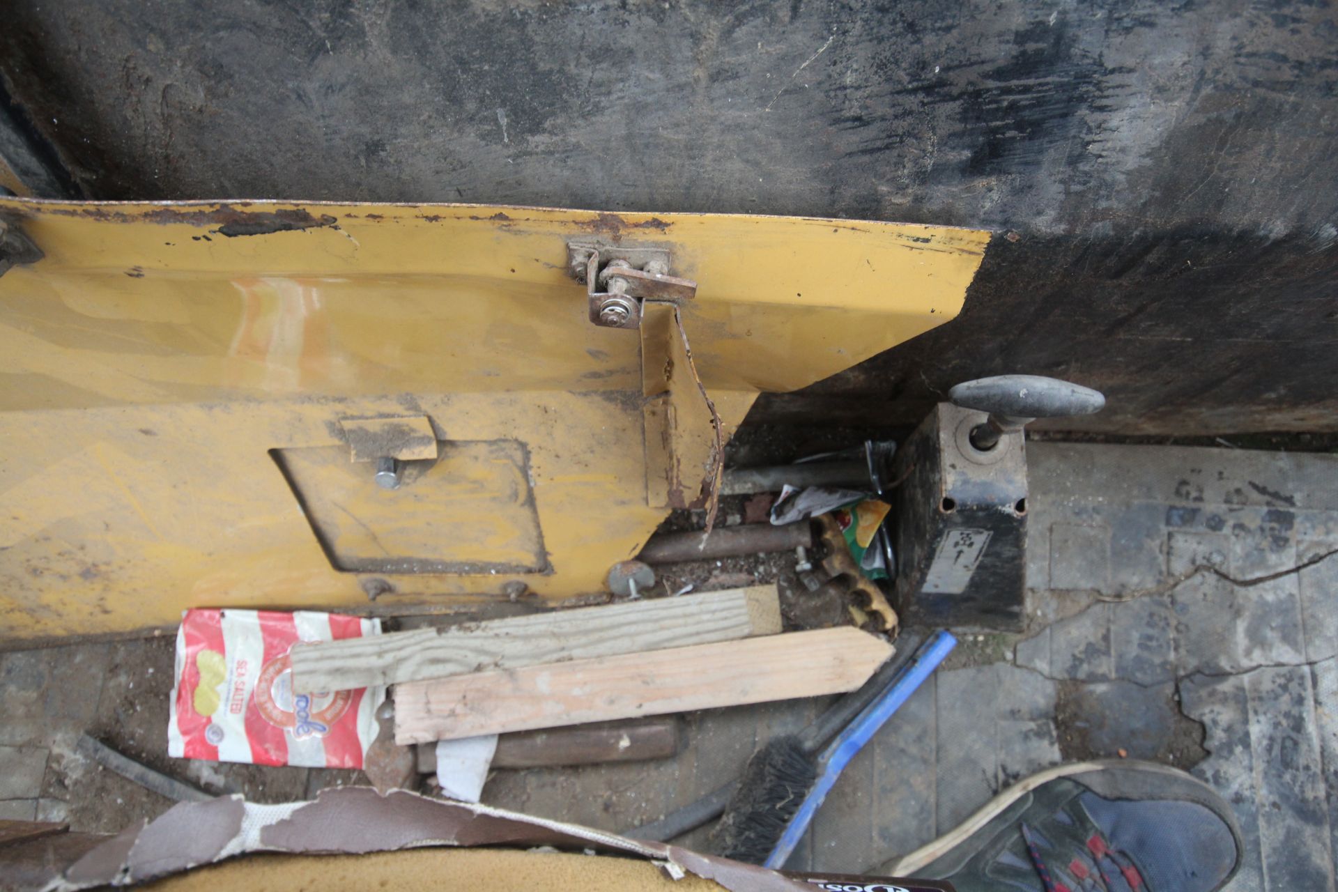 Ford 655 4WD backhoe loader. Registration F829 MVX. Date of first registration 03/10/1988. Showing - Image 84 of 87