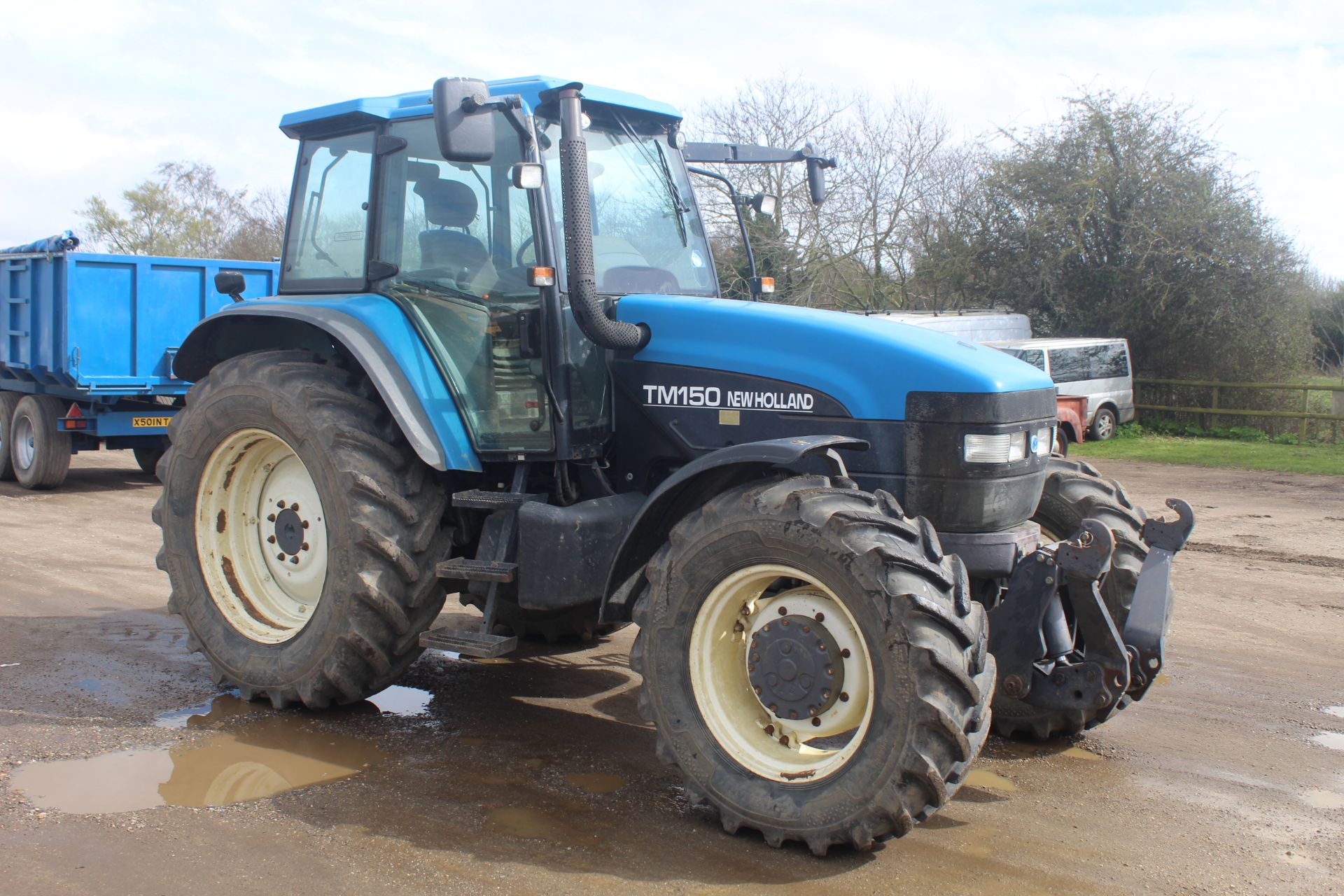 New Holland TM150 4WD tractor. Registration X501 NTW. Date of first registration 01/09/2000. Showing - Image 2 of 88