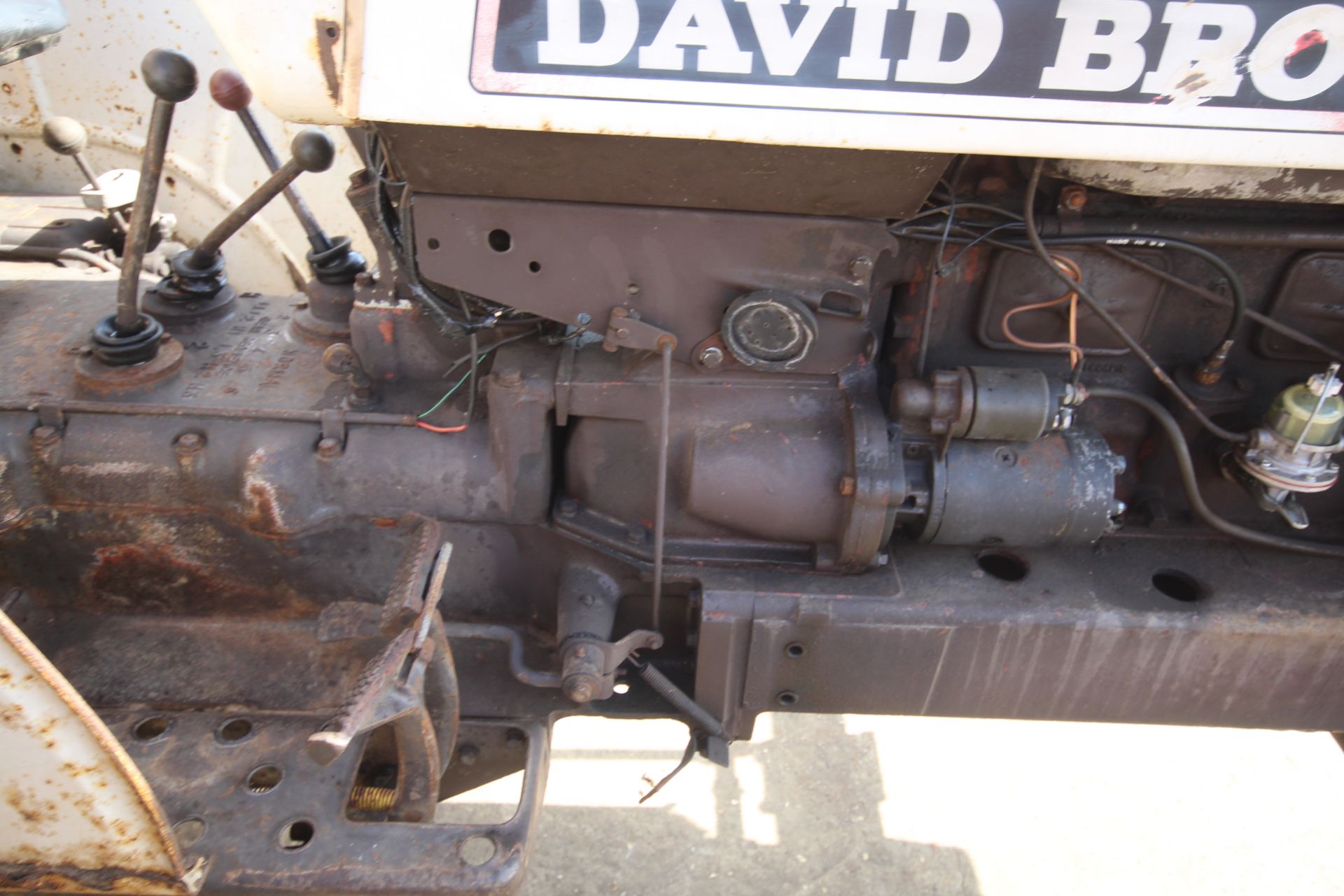 David Brown 990 Selectamatic 2WD tractor. Registration TVF 118G. Date of first registration 10/04/ - Image 37 of 50