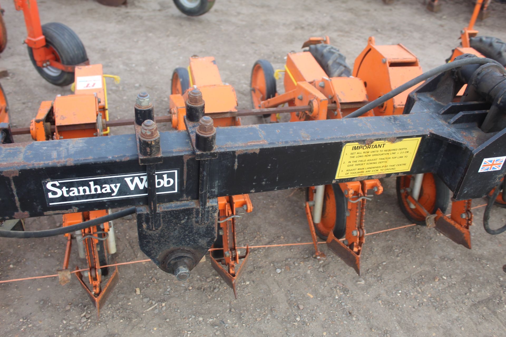 Stanhay Webb Rallye 952 12 row hydraulic folding b - Image 27 of 28