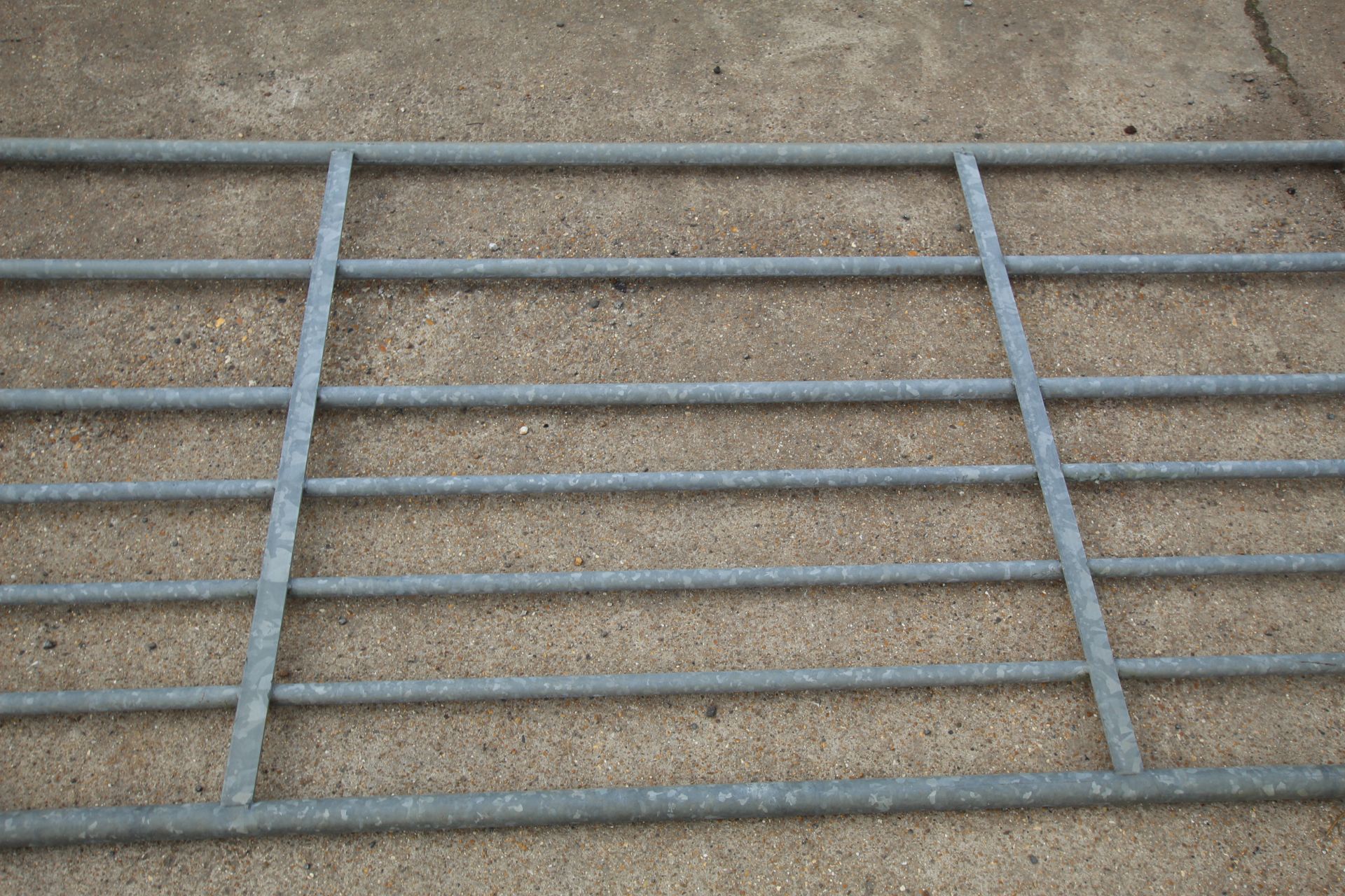 10ft galvanised gate. - Bild 3 aus 5