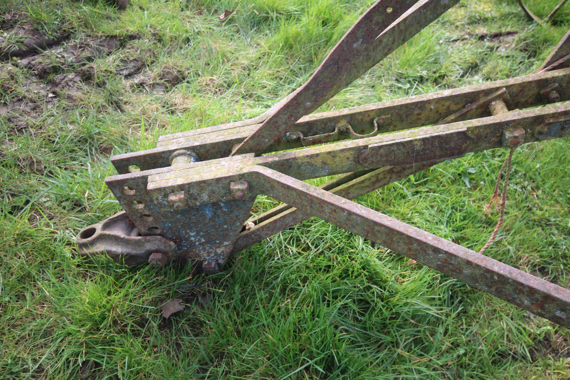 Ransomes 9 tine trailed cultivator. V - Image 2 of 15