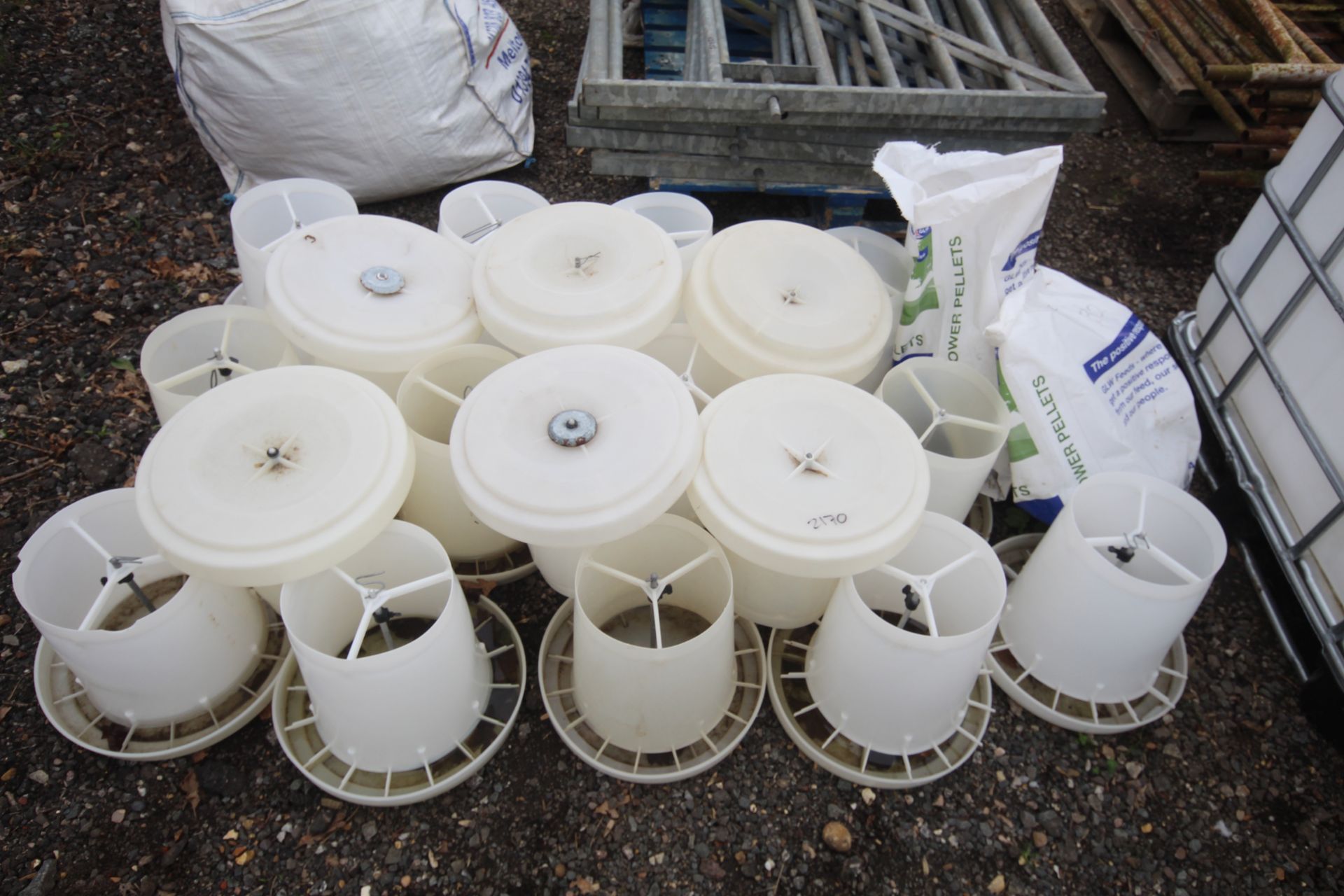 Quantity of 20kg feeders.