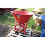 Fleming Sitrex 500 fertiliser spreader. With spare spreader disc.