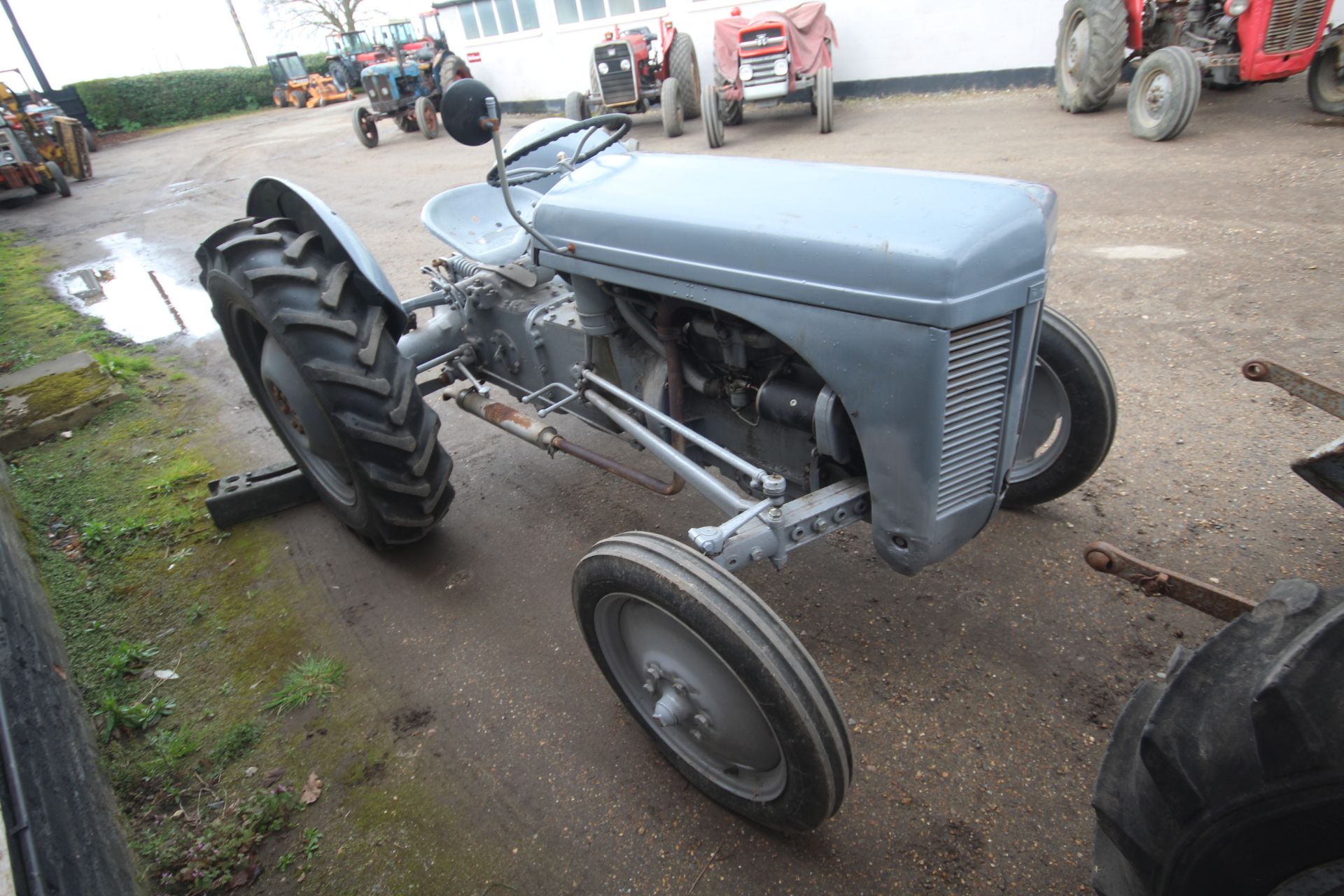 Ferguson TEA 20 Petrol 2WD tractor. Registration 771 XUN. 1948. Serial number 57289. 11.2-28 rear - Image 2 of 44