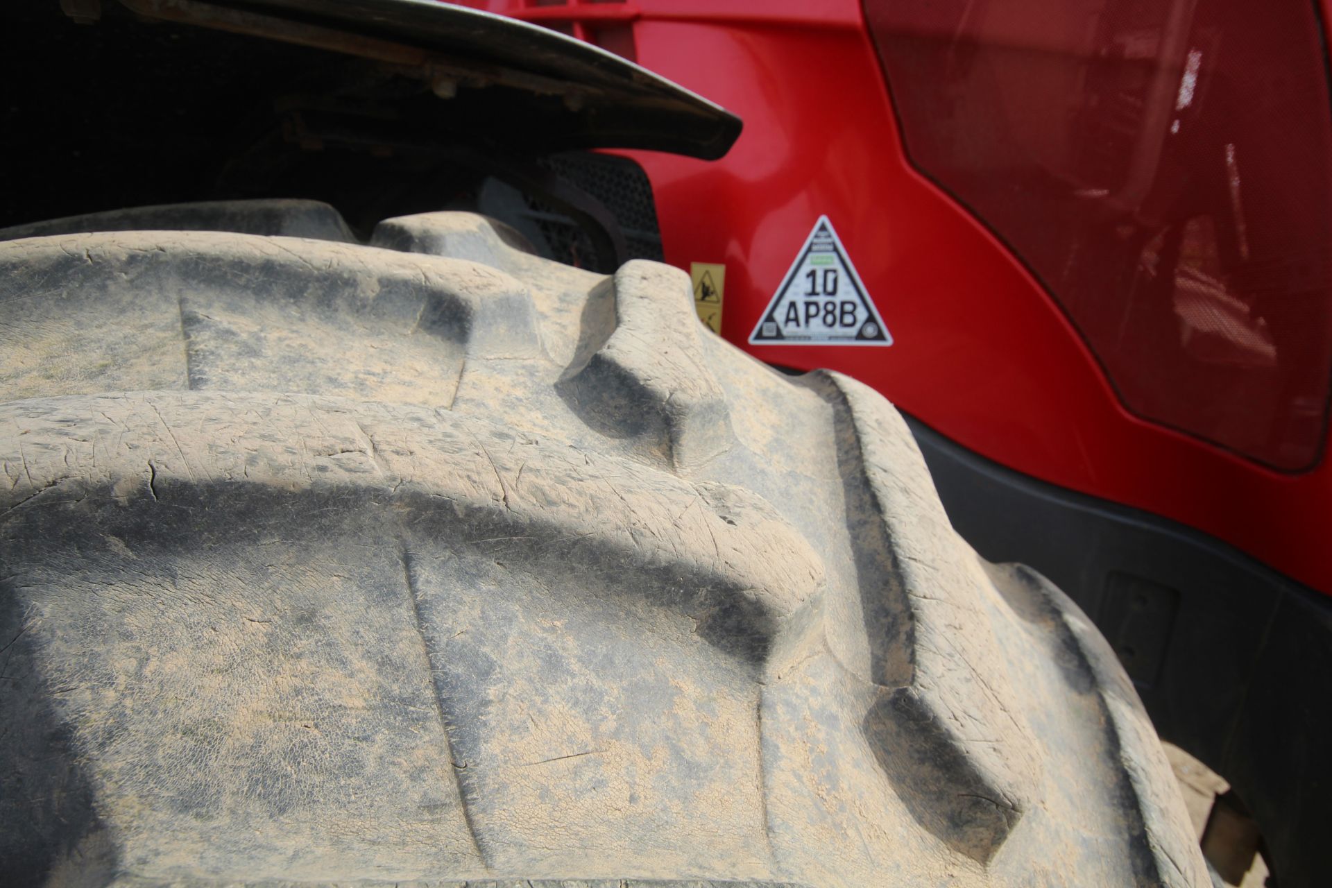 Massey Ferguson 8737 4WD tractor. Registration AY17 AVG. Date of first registration 14/03/2017. 4, - Image 15 of 104