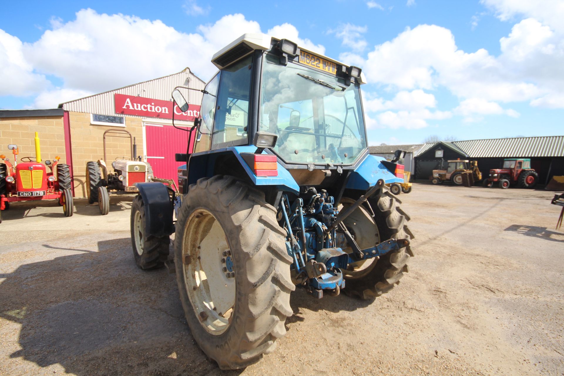 Ford 6640 Powerstar SLE 4WD tractor. Registration M622 WVW. Date of first registration 09/01/1995. - Image 3 of 67