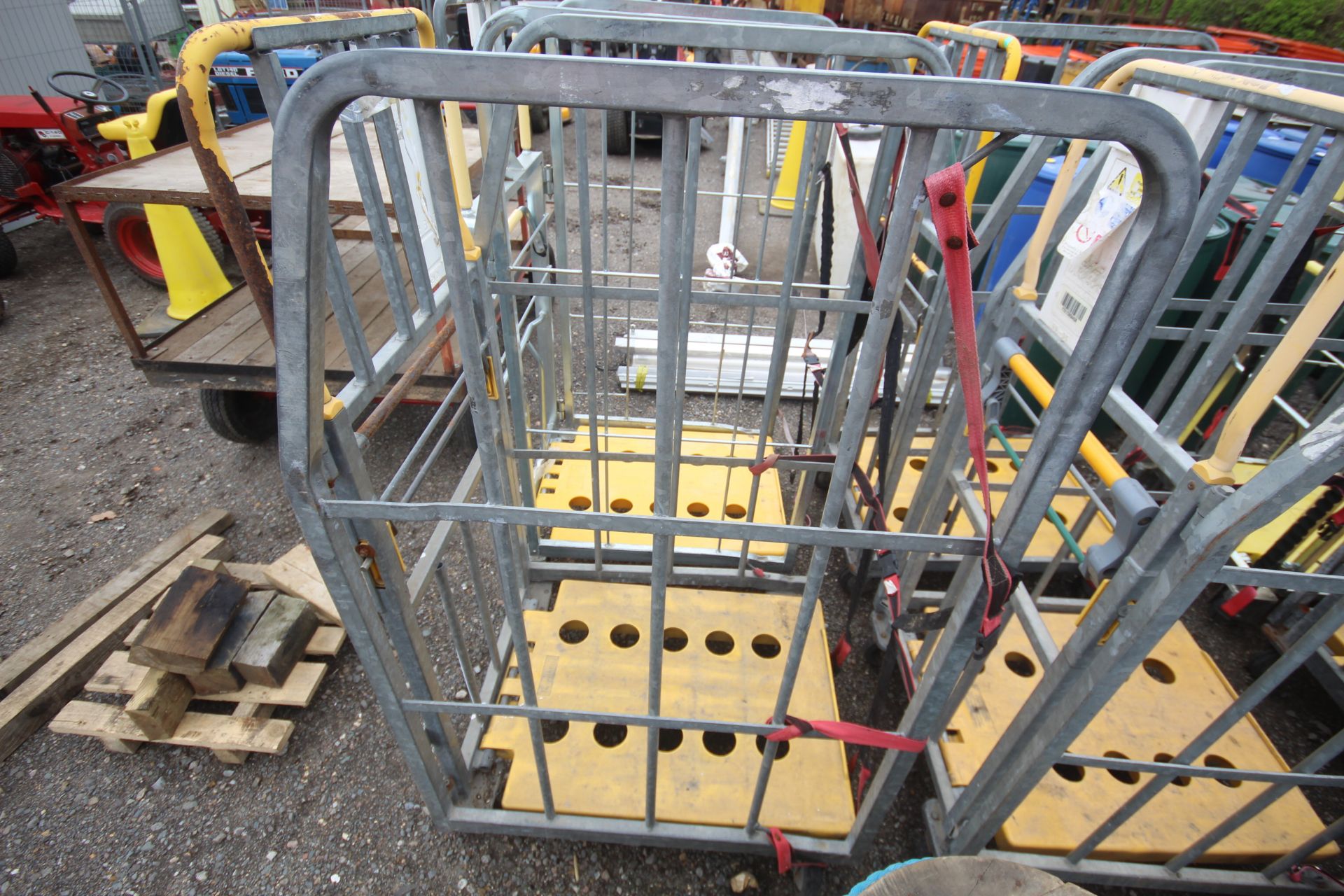 2x metal trollies. - Image 2 of 3