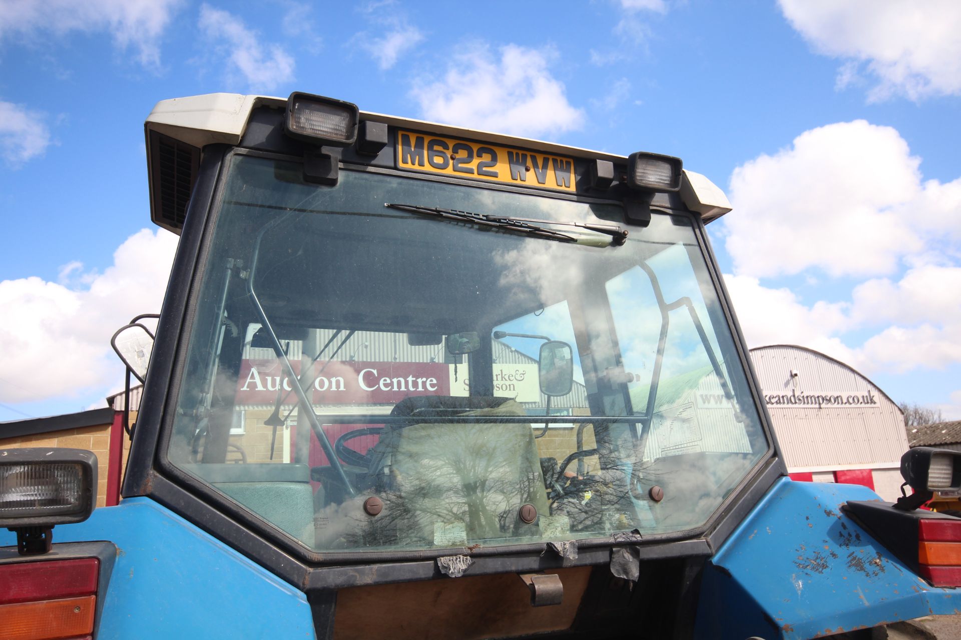 Ford 6640 Powerstar SLE 4WD tractor. Registration M622 WVW. Date of first registration 09/01/1995. - Image 19 of 67