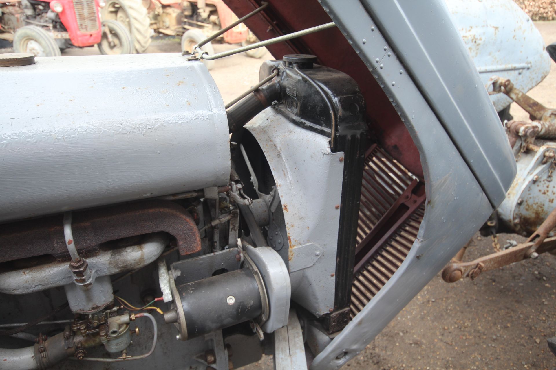 Ferguson TEA 20 Petrol 2WD tractor. Registration 771 XUN. 1948. Serial number 57289. 11.2-28 rear - Image 42 of 44