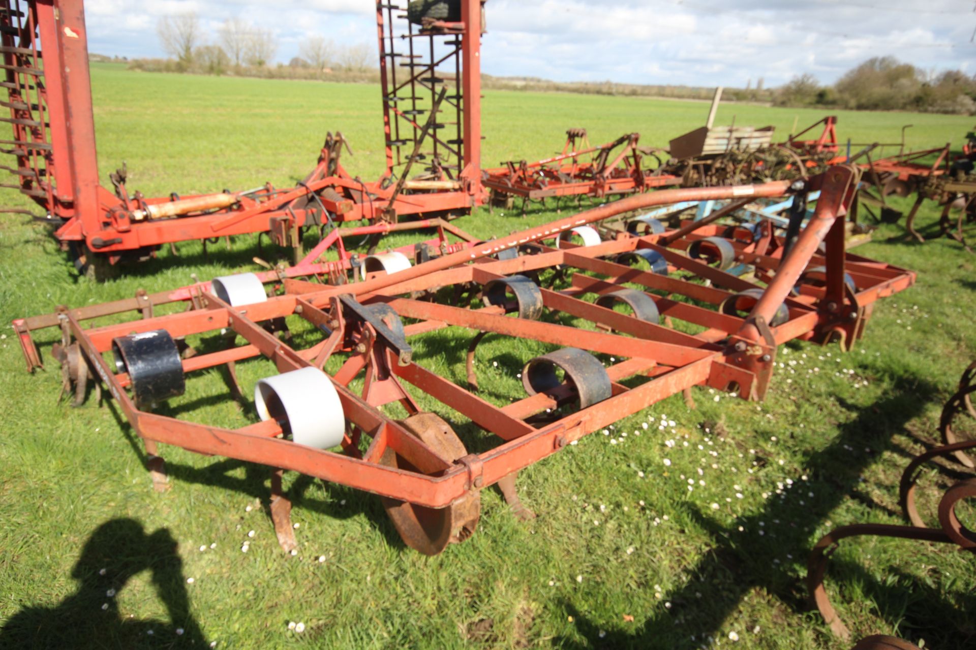 Kongskilde manual fold Vibroflex. With following Rotaflex. From a local Deceased estate. Manual