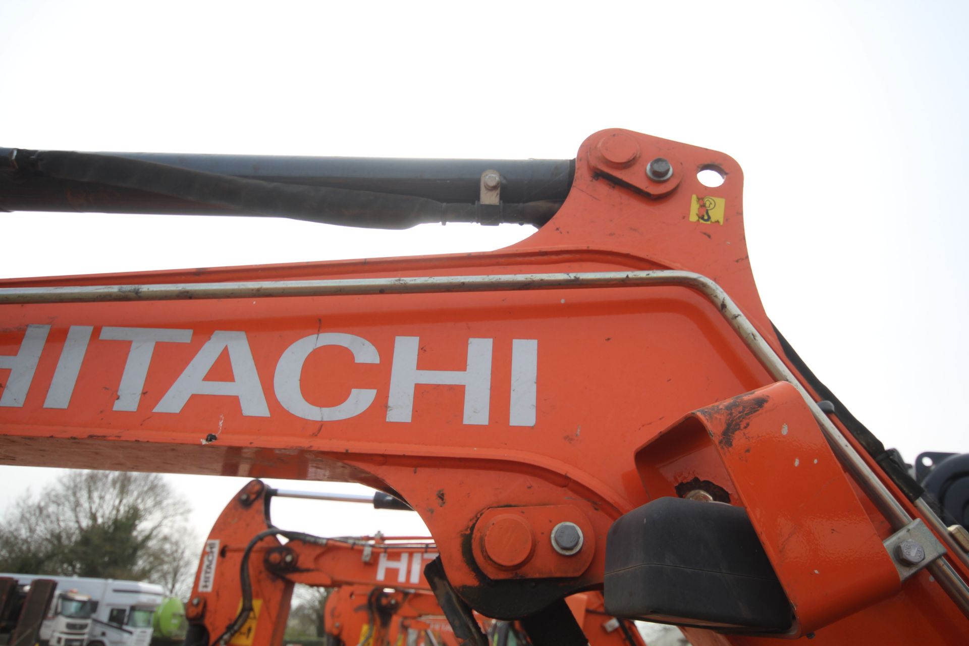 Hitachi Z-Axis 26U-5A CR 2.6T rubber track excavator. 2017. 2,722 hours. Serial number HCM - Image 36 of 58