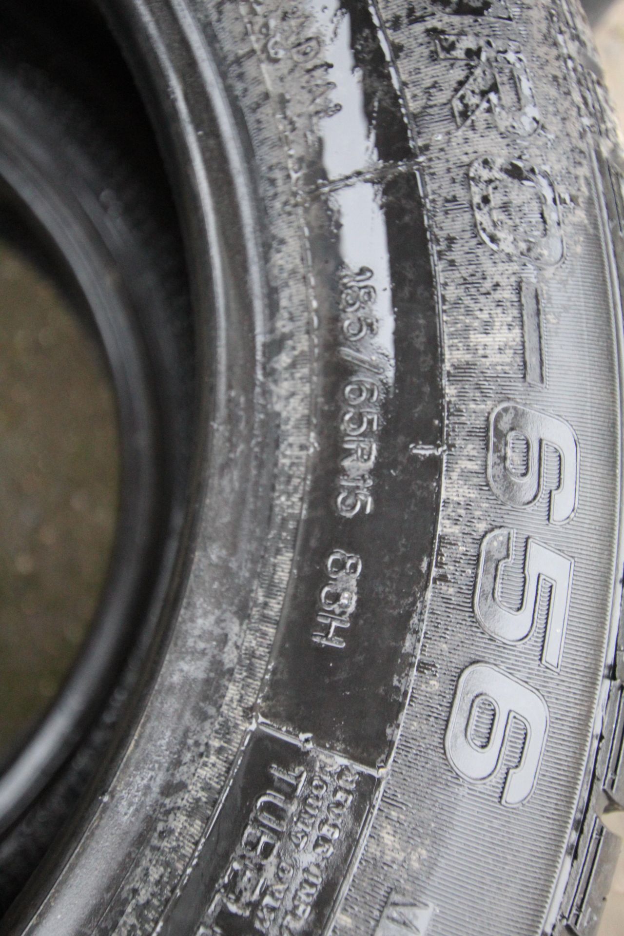 2x 185/65R15 tyres. - Image 2 of 4