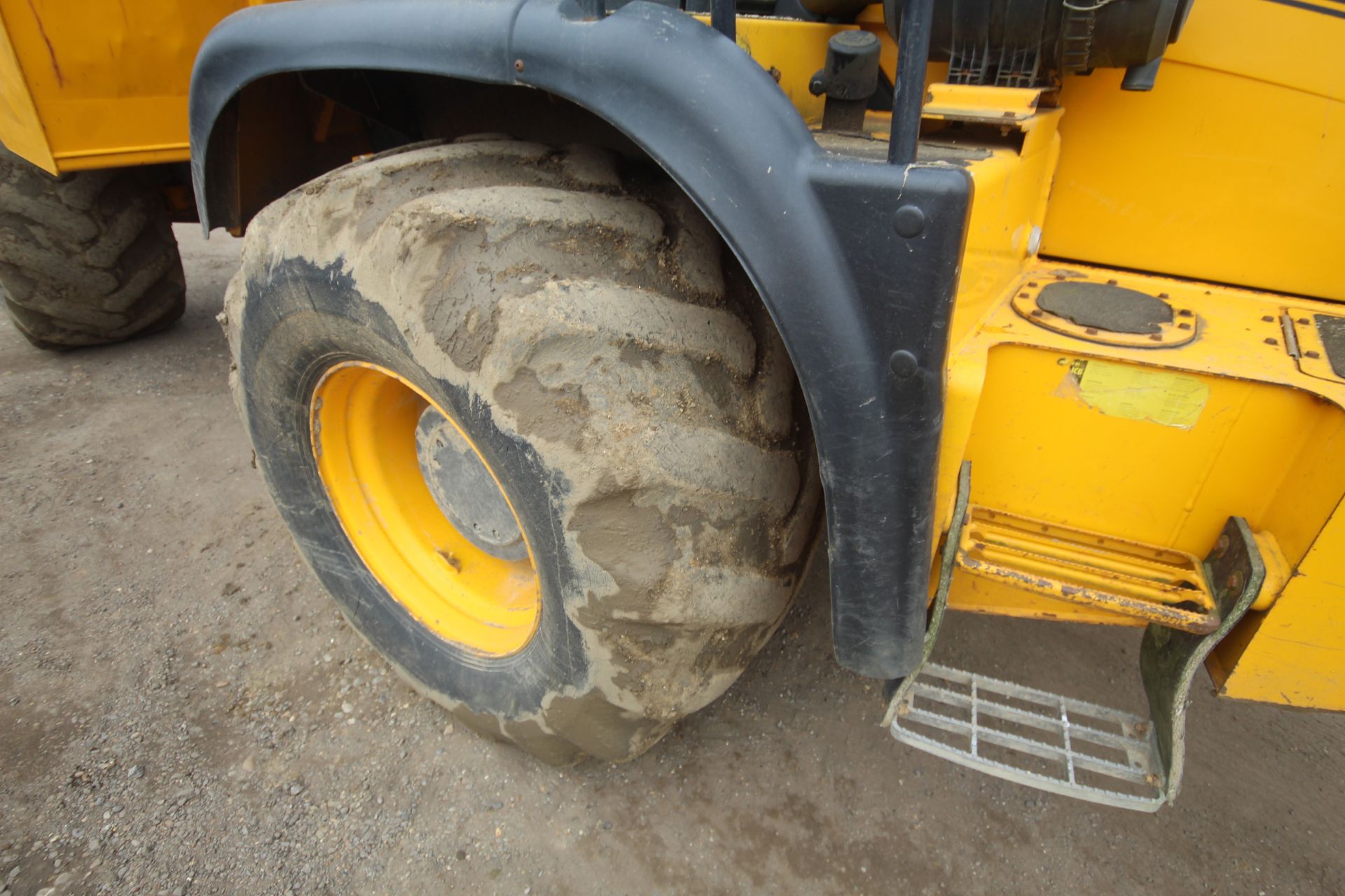 JCB 714 14T 4WD dumper. 2006. 6,088 hours. Serial number SLP714AT6EO830370. Owned from new. Key - Image 49 of 108