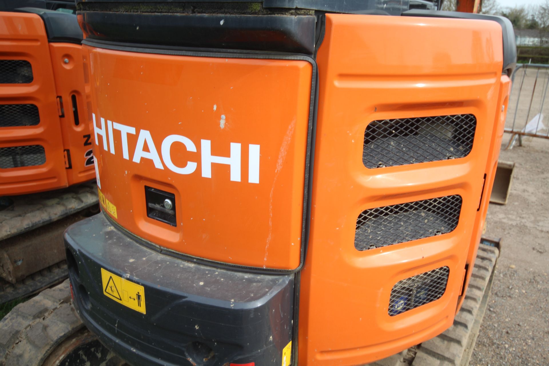 Hitachi Z-Axis 26U-5a 2.6T rubber track excavator. 2018. 2,061 hours. Serial number HCM - Bild 23 aus 61