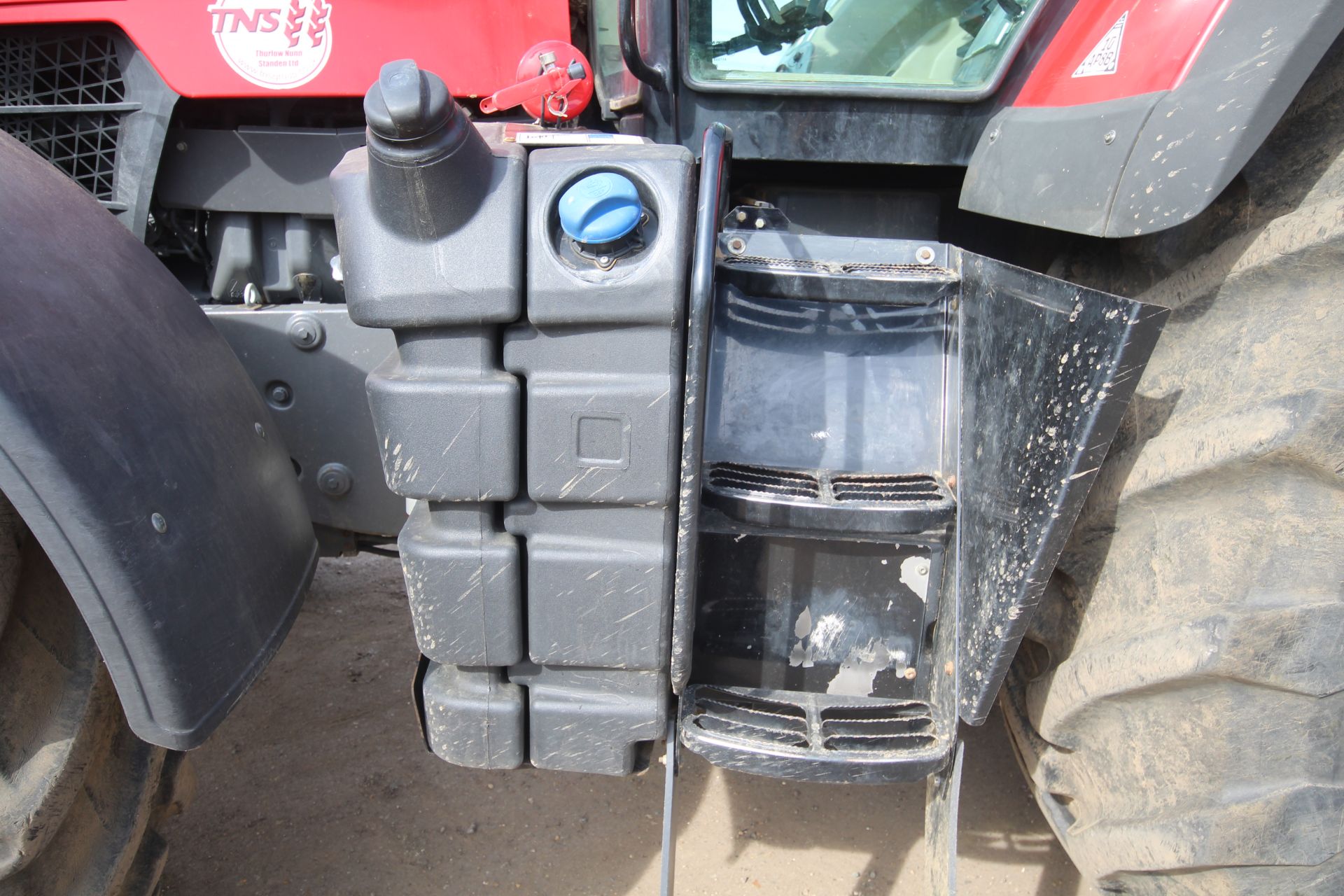 Massey Ferguson 8737 4WD tractor. Registration AY17 AVG. Date of first registration 14/03/2017. 4, - Image 56 of 104